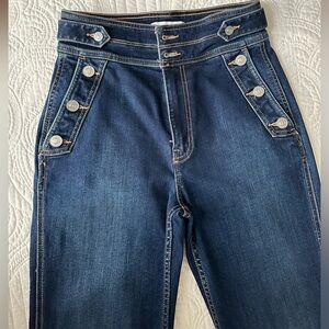 Current/ Elliott. High waisted,wide leg, full length.